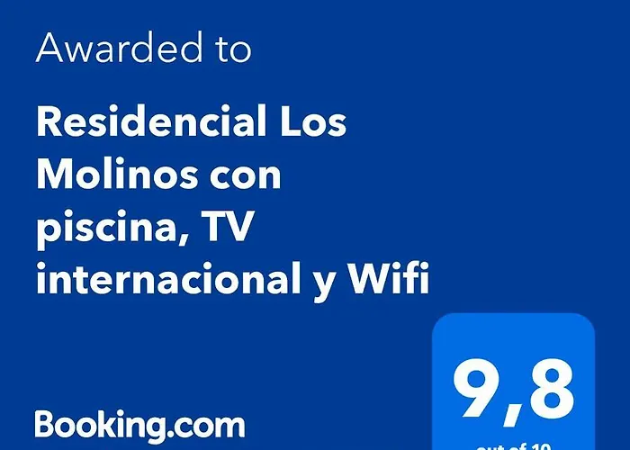 Residencial Molinos Con Piscina, Tv Internacional Y Wifi * Плайя-дель-Инглес